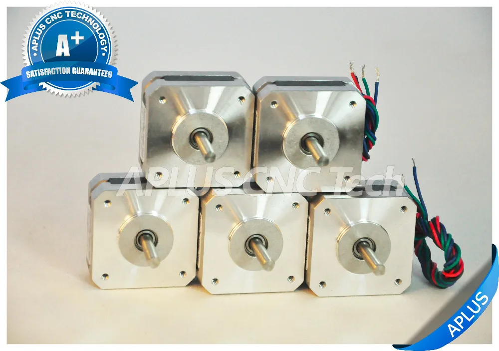 5 шт. шаговый двигатель NEMA 17 14 1 унции в 20 мм 8 А градусов 4 провода|stepper motor linear|stepper
