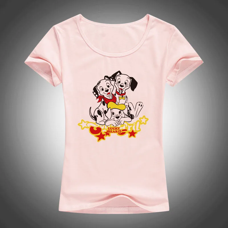 Новинка 2017 модная летняя футболка с коротким рукавом женские топы lucky bear принтом