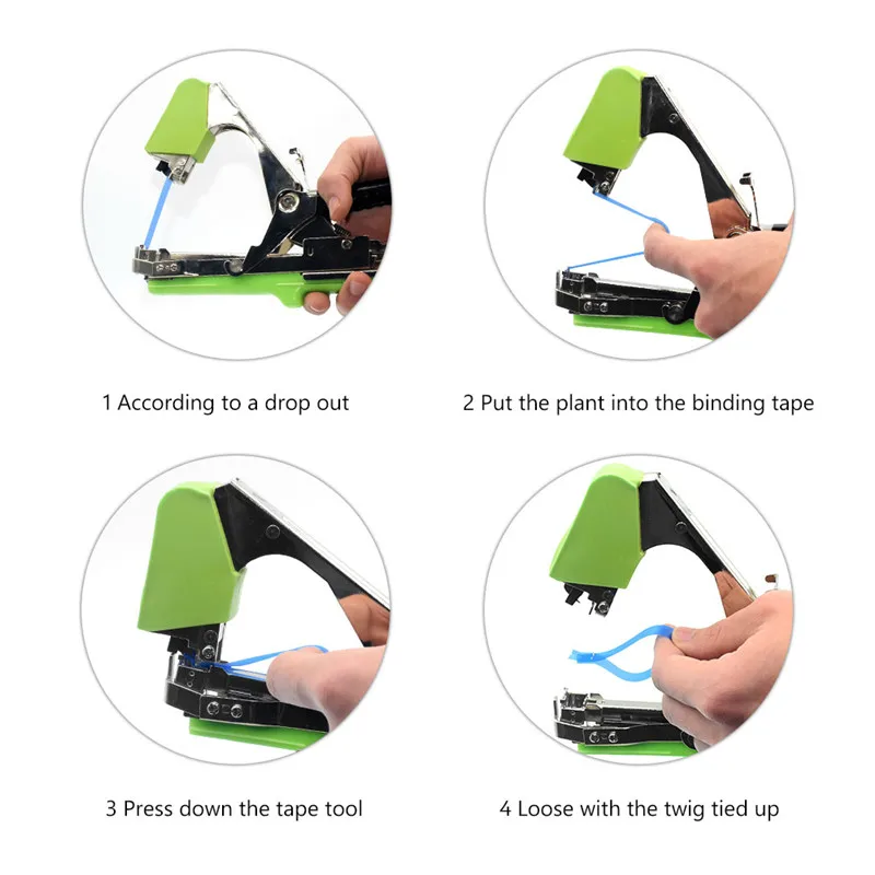 FIRMOR завязывание растений Tapener лента машина садовые инструменты наборы Механическая ветка ручная завязывание овощей Фрукты Виноград стволовых