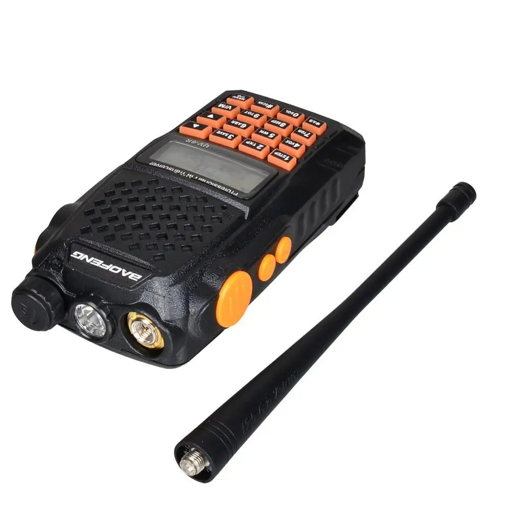 

Baofeng UV-6R VHF/UHF 2m/70cm 136-174/400-520MHz Dual-Dand Ham Two-way Radio