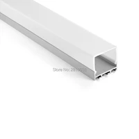 20 x1 m setslot 42mm deep led aluminium channel housing and 45mm wide u shape led profile for recessed wall ceiling lamps