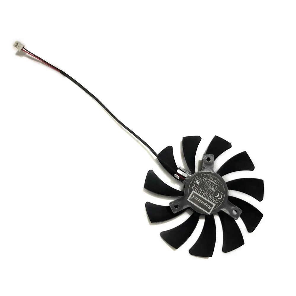 

85 мм 0.57A 2Pin R7-250 альтернативный охлаждающий вентилятор GPU для Powercolor R7 250 графическая карта Вентилятор охлаждения