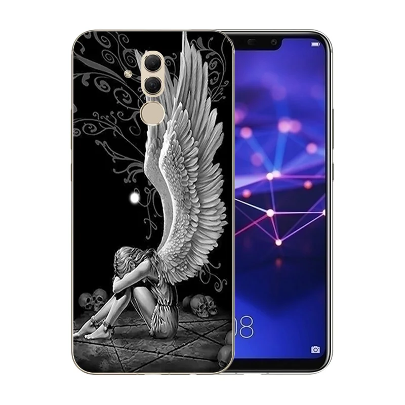 6 3 дюйма чехол для Huawei MaiMang 7/SNE-AL00 тонкий силиконовый цветной узор задняя крышка Mate