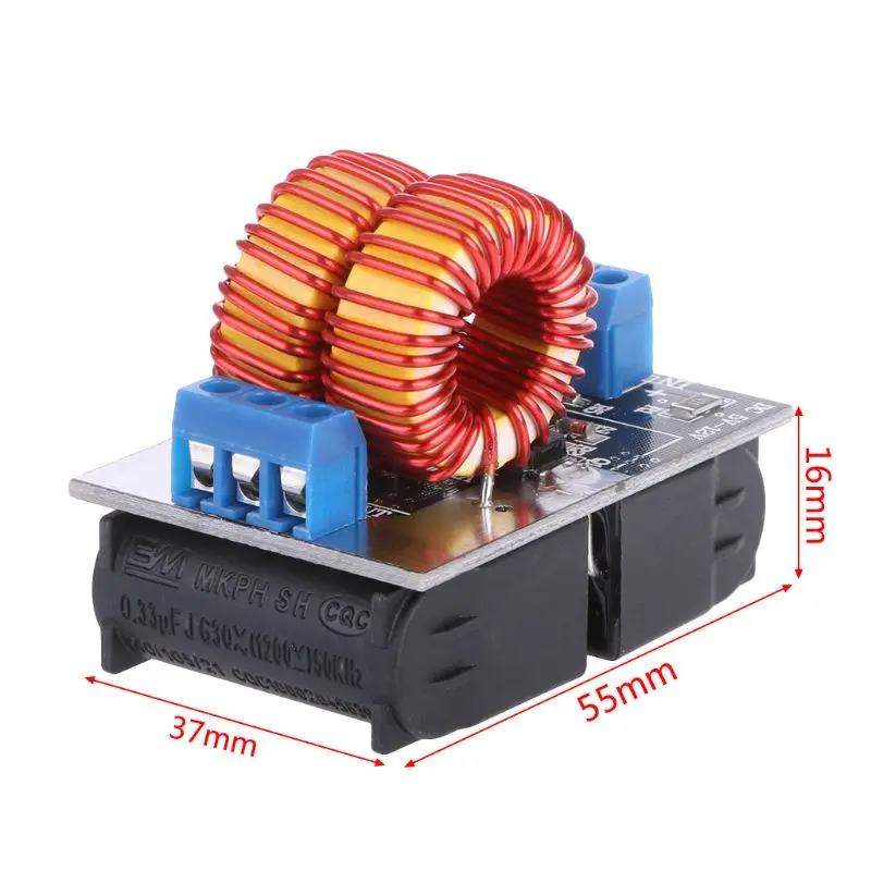 5-15 в 150 Вт Mini ZVS индукционная нагревательная плата Flyback драйвер нагреватель