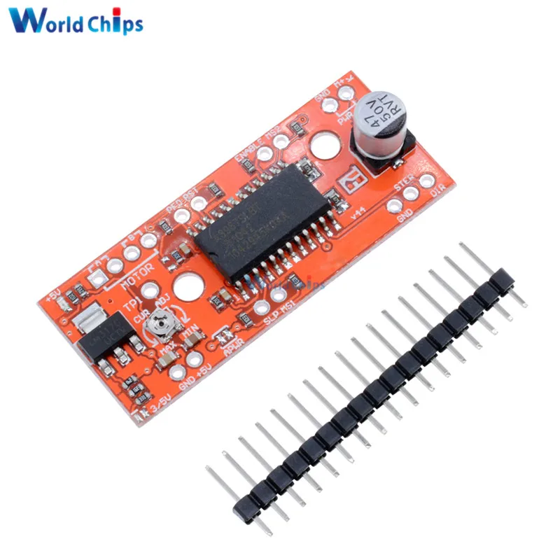 10 шт. щит EasyDriver V44 A3967 для Arduino поддержка 4/6/8 7 в 30 оптовая продажа|arduino motor shield|motor
