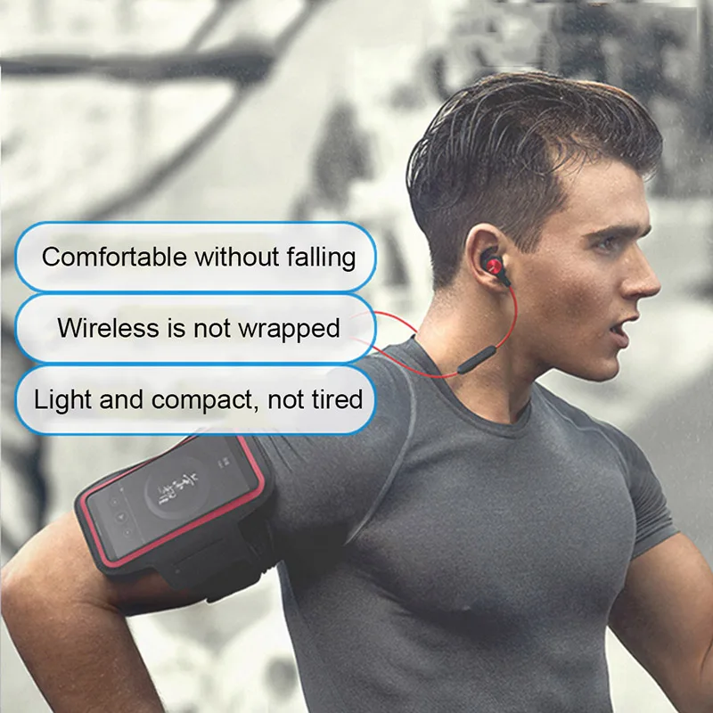 

Huawei Honor AM61 Bluetooth 4.1 Wireless Headset with Microphone Wired Controller Magnet Design Bluetooth Earphone for Outdoor