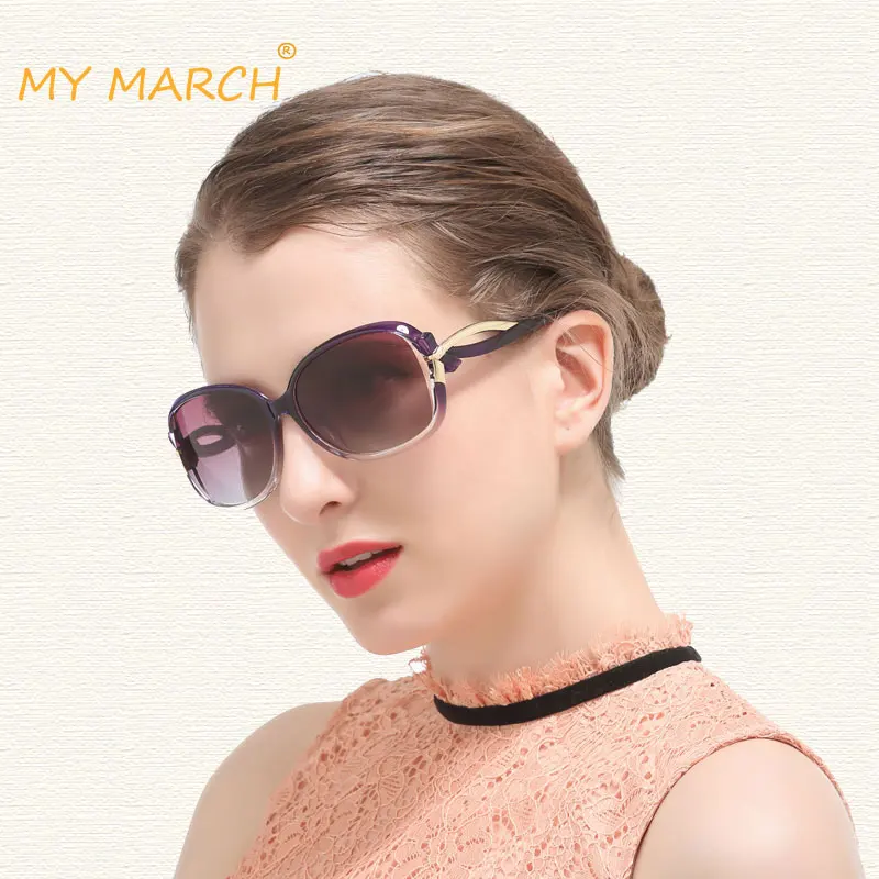 Женские солнцезащитные очки с кошачьим глазом MYMARCH элегантные для вождения