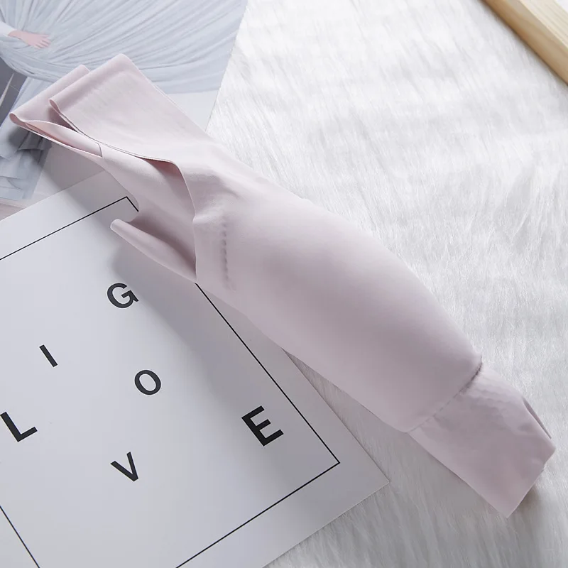 Женское нижнее белье без ободка бюстгальтер размера XXL слитный для сна женский