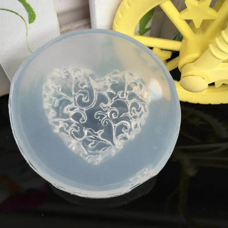 Love flowers Жидкая силиконовая форма DIY Смола ювелирные изделия кулон ожерелье кулон плесень чехол для телефона патч аксессуары формы для ювелирных изделий