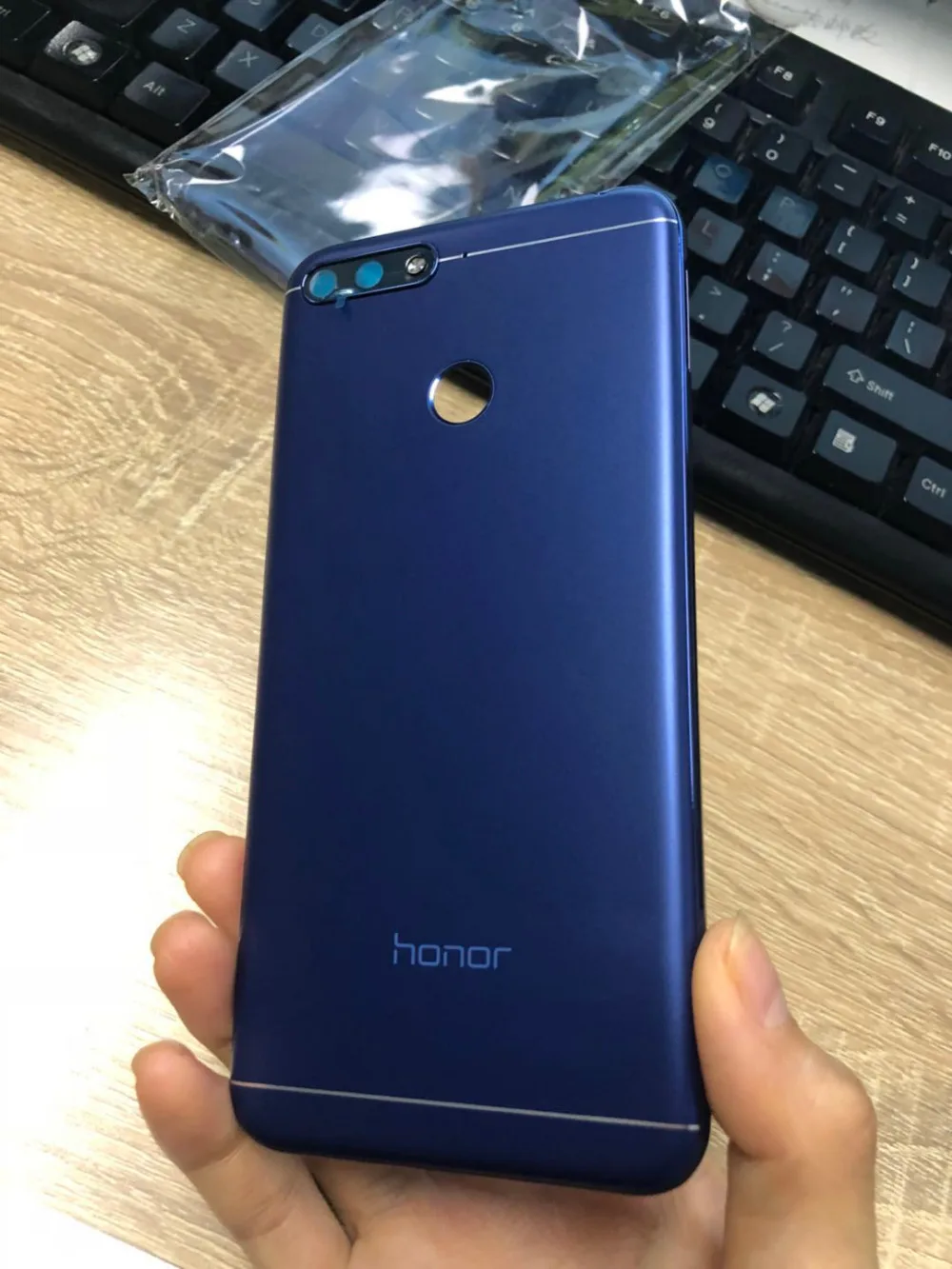 Задняя стеклянная крышка для huawei honor 7A pro aum-l29 honor 7C Aum-L41, чехол на батарейку, заднее стекло, запасные части для ремонта