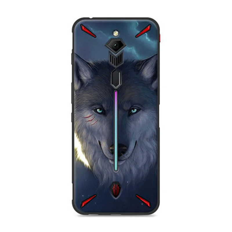 Чехол с рисунком для Nubia Red magic 3 тонкий мягкий чехол для Nubia Redmagic 3 Ударопрочный силиконовый чехол для задней панели красный magic3