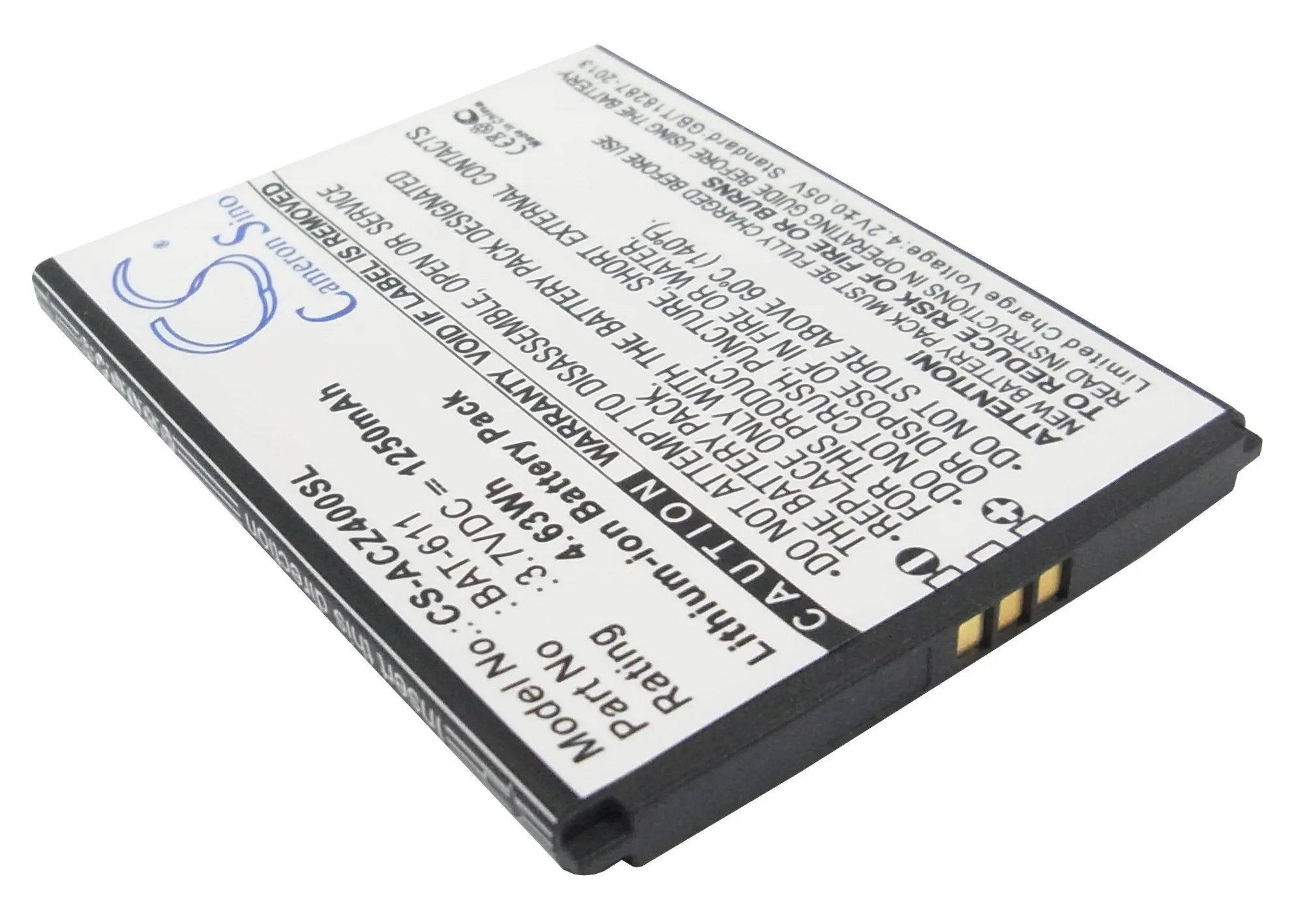 Высококачественный аккумулятор Cameron Sino BAT 611 KT.0010B.006 для Acer Liquid Z4 Z140 Z160|cameron sino|cameron