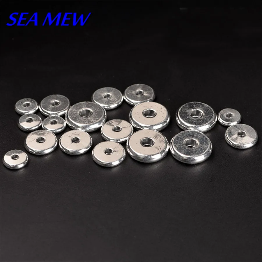 100 шт. металлические бусины разделители 6 мм/8 мм/10 мм|spacer beads|hole beadsflat beads |