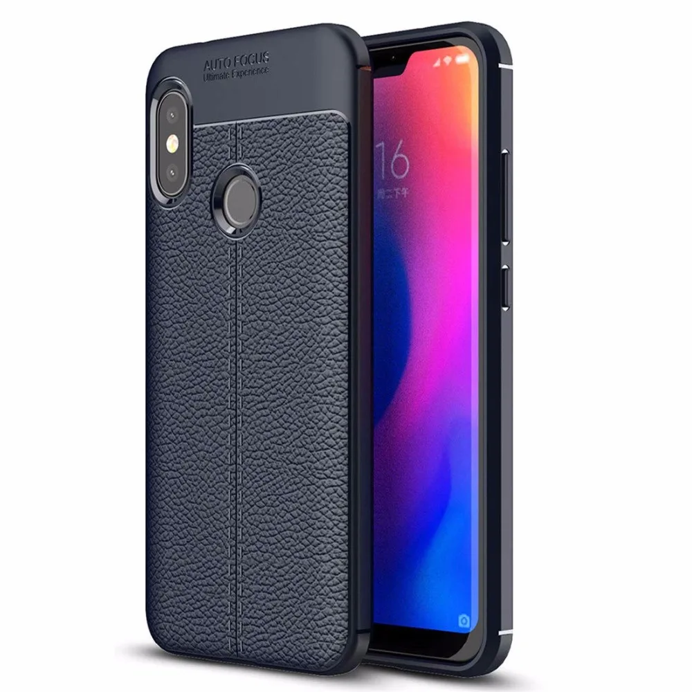 Чехол для Xiaomi Mi A2 чехол Lite прочный силиконовый кожаный мягкий защитный телефона |