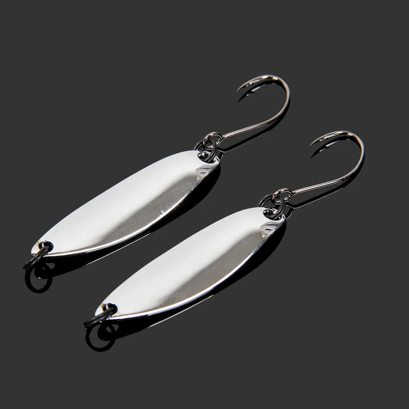 2 шт. Trulinoya 1 6g 8g 3 5g золотого серебряного цвета блесны металла Pesca Медь на карпа