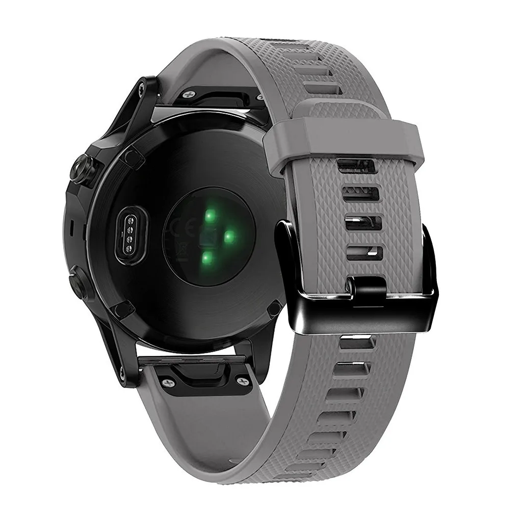 Роскошные Сменные наручные часы из ТПУ для Garmin Fenix 5X/5X Plus/3/3 HR, ремешок для часов, ремешок для часов, умные часы с пряжкой, браслет на запястье