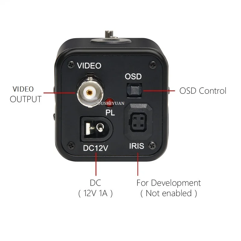 Камера видеонаблюдения HD 2.0MP Full 1080P AHD с адаптером питания DC12V1A зум объектив 2 8 12 мм