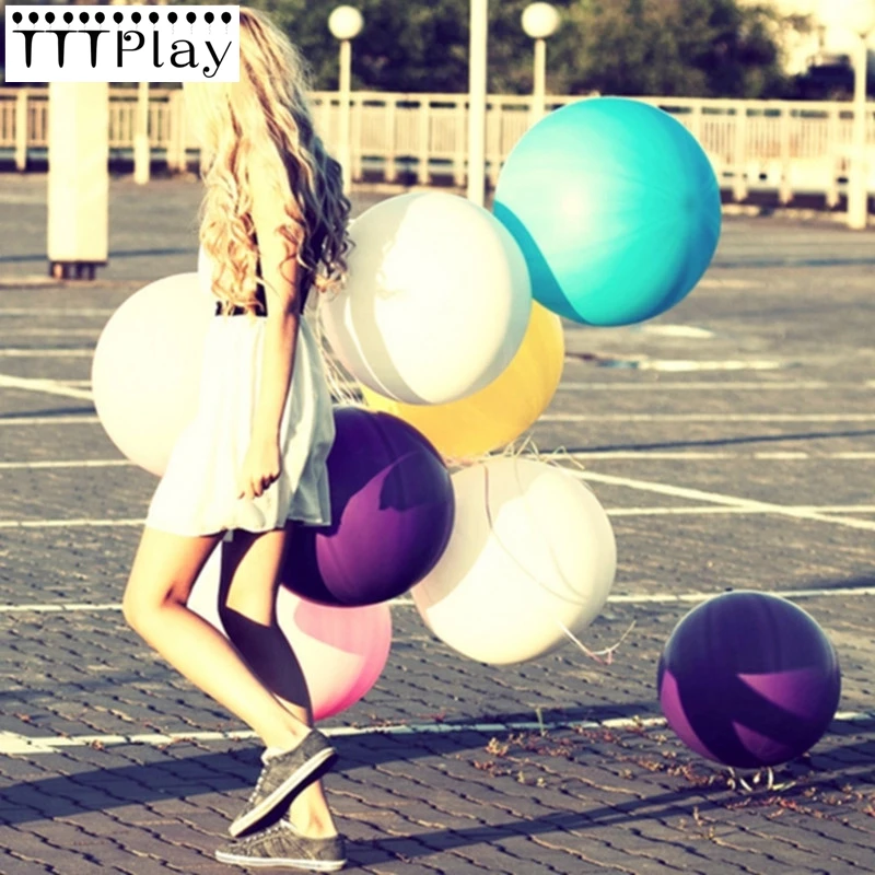 Надувные гелиевые воздушные шары 10 шт./лот 36 дюймов большие латексные для