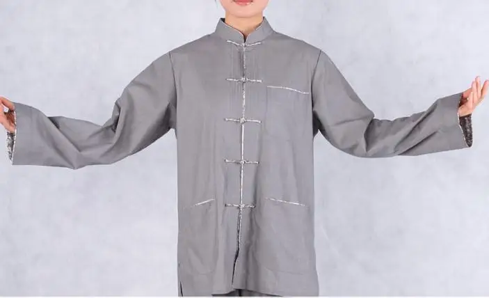 Унисекс Пномпень lay костюмы для медитации zen abbot nunclothing наборы хлопковая серая