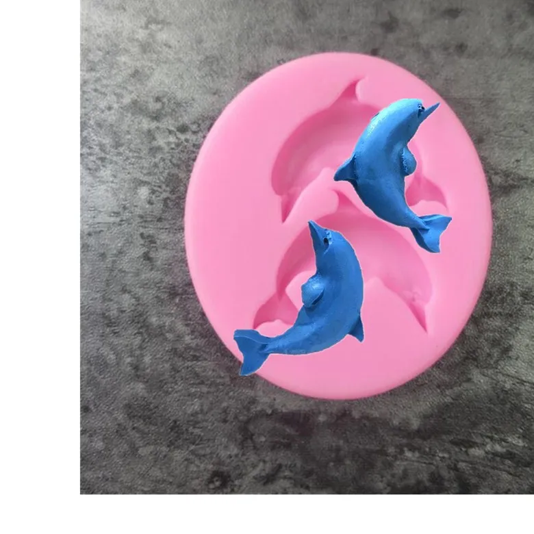 1 шт. силиконовая форма в виде дельфина|silicone mold|mold silicone moldbaking mold |