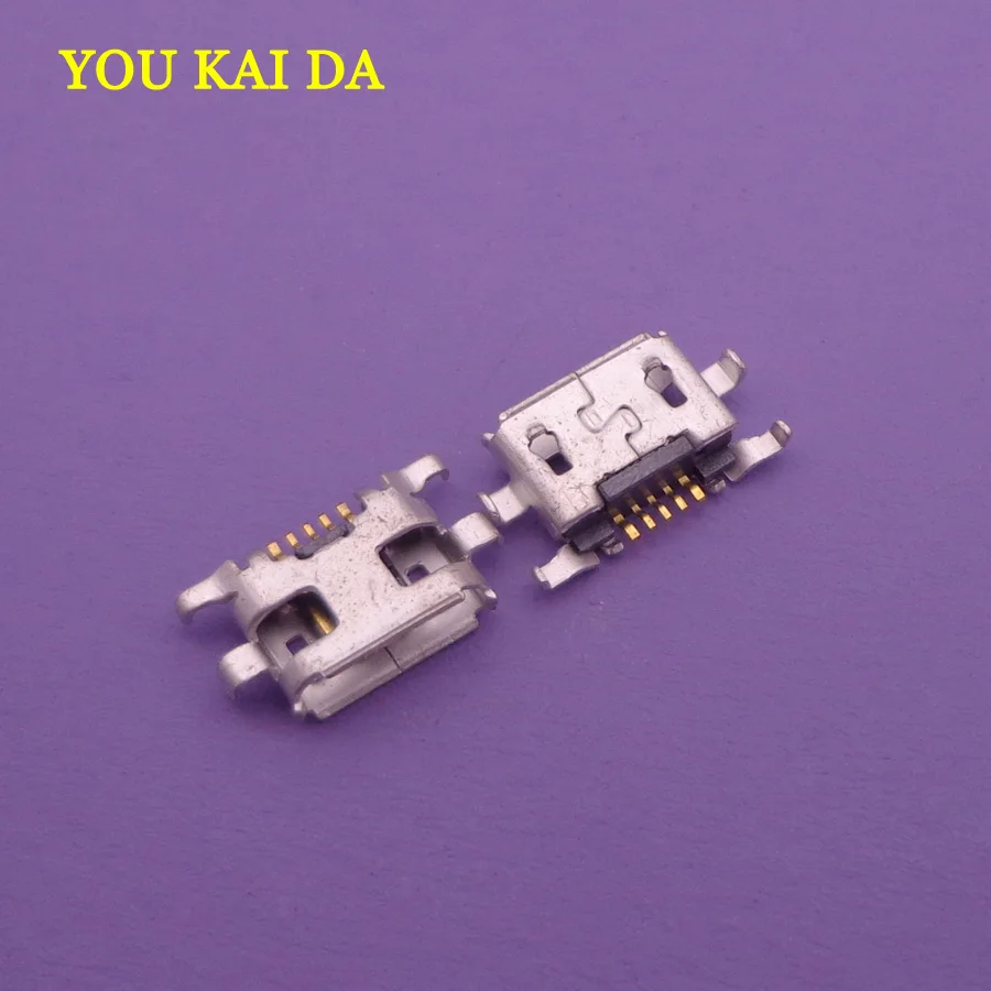 50 шт. Micro mini USB разъем 5pin женский зарядный порт док станция для сотовых телефонов