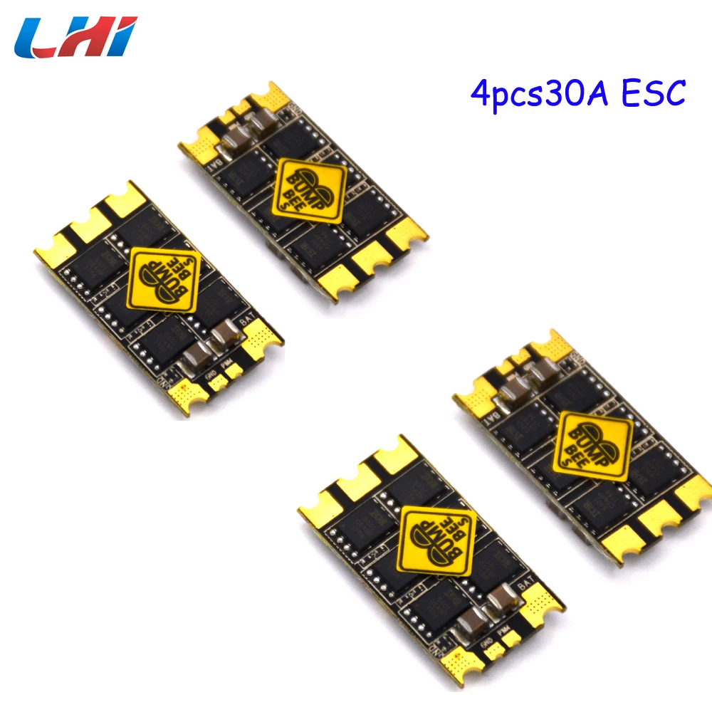 LHI DX2205 2300KV бесщеточный двигатель для 250 FPV гоночного квадрокоптера 4 шт. 30A SUPER RACERBEE