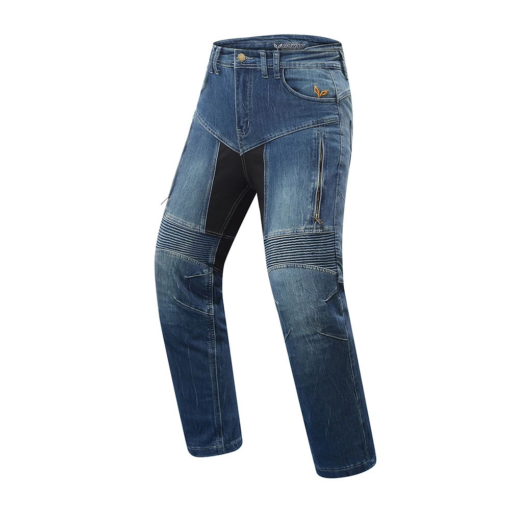 Only Blue Pants DUHAN, зимняя мотоциклетная куртка, джинсовая куртка, Мужская куртка для верховой езды, набор, мото мотоцикл, сохраняющее защитное снаряжение, теплая Повседневная одежда - Цвет: Only Blue Pants