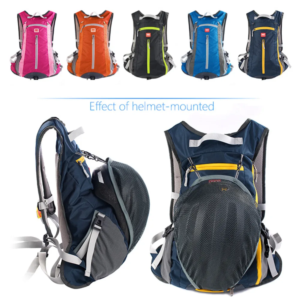 Sports Backpack Hydration Pack 15L Outdoor Climbing Helmet Bladder Cycling Hiking Bicycle Bag nylon | Спорт и развлечения