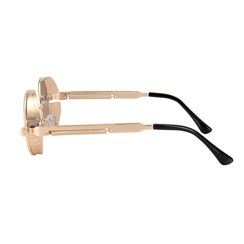 Солнцезащитные очки с зеркальным покрытием в стиле ретро|mens round sunglasses|round sunglassesf