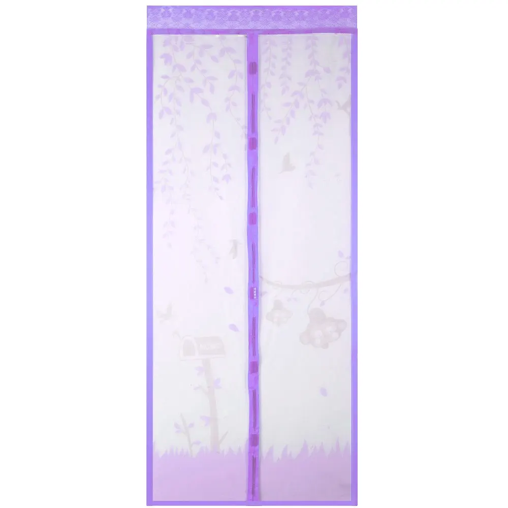 Москитная Магнитная Тюлевая занавеска для душа автоматическое закрытие экрана