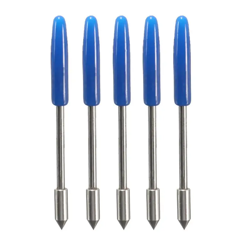 

New CB09 CB09U Graphtec Blade Holder Base with 10Pcs Graphtec Blade Vinyl Cutter Plotter Cutting Blades 45/ 60 Degree