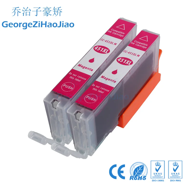 2 шт. 450XL картридж с чернилами Compitalbe для Canon PIXMA IP7240 MG5440 MG5540 MG5640 MX924 MX724 IX6840