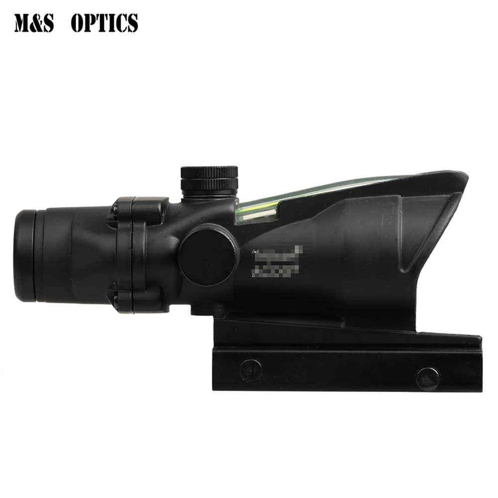 Голографическая Широкий формат ACOG 4x32 Red Dot прицел Красная Зеленая точка