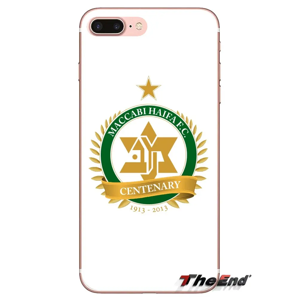 Phone Shell Covers Israeli Football Club Maccabi Haifa For Samsung Galaxy S3 S4 S5 Mini S6 S7 Edge S8 S9 S10 Plus Note 3 4 5 8 9 |