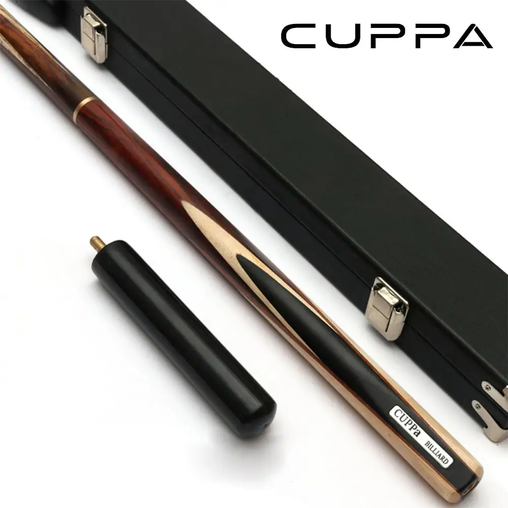 Чаю D407 Кии для снукера 3/4 Разделение 9.8mm11mm наконечник Профессиональный ясень вал