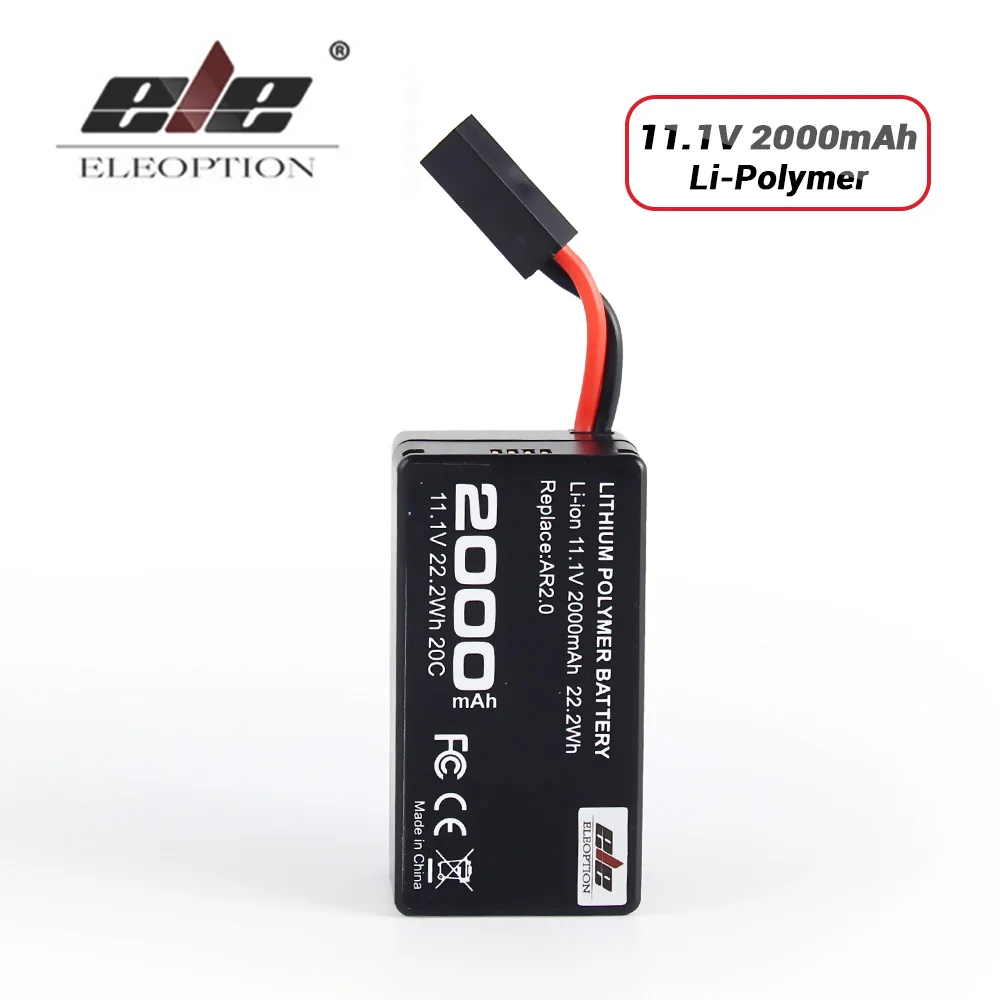 Мощный литий полимерный аккумулятор ELE ELEOPTION 2000 мАч 11 1 В для квадрокоптера Parrot