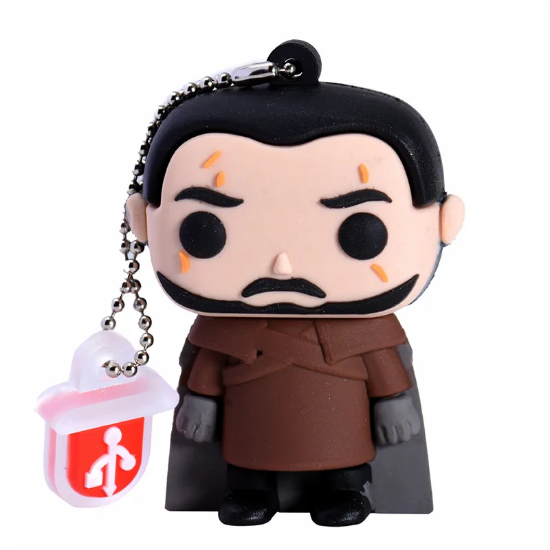 JASTER мультфильм USB 2,0 правильная игра серия флеш-накопитель Yaoh Danielis Tilion Jon Snow ручка-накопитель 4 ГБ 16 ГБ 32 ГБ 64 ГБ Флешка U диск - Цвет: Jon Snow