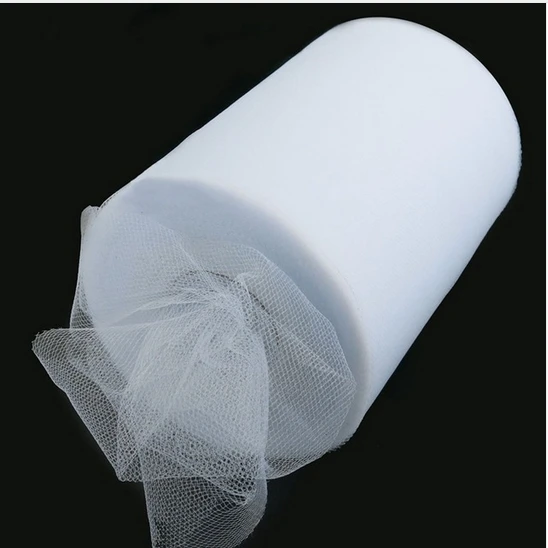 White 100 yard FENGRISE ткани 100 Двор 15 см DIY Тюль ролл Катушка Туту Одежда трикотажная ткань для Свадебный декор швейные для вечеринки, дня рождения поставок событий ткани ткань для платья свадебный декор свадебные украшения - Цвет: White 100 yard
