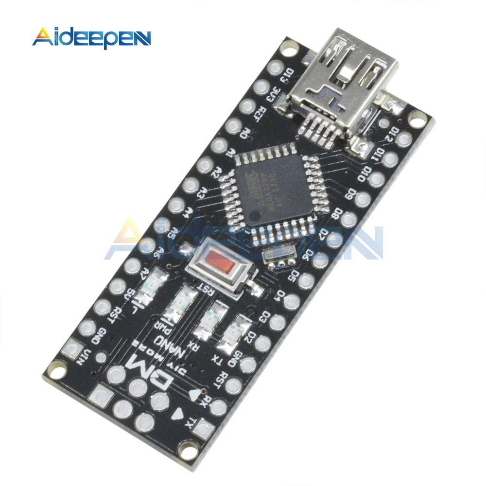 Мини USB PL2303TA Nano 4 0 3 ATmega328P плата контроллера для Arduino 5 в 16 м драйвер Win7/10/XP Замена