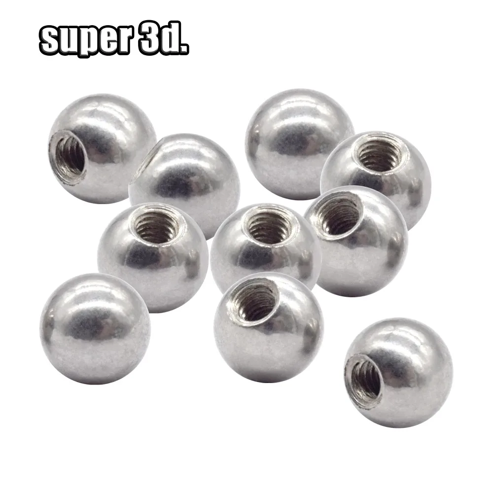 9/16 шт./лот 3D принтер reprap Delta Kossel K800 стальной шар/reprap M4 специальный сверлильный и