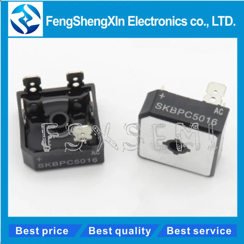 

10pcs/lot SKBPC5016 50A/1600V Bridge Rectifiers