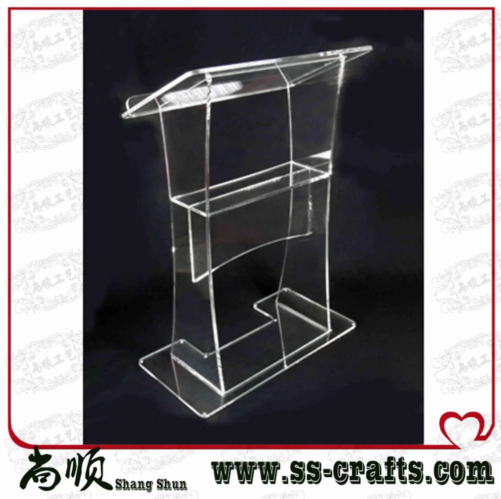 

Free shipping acrylic lectern,acrylic podium,transparent acrylic lectern stand plexiglass