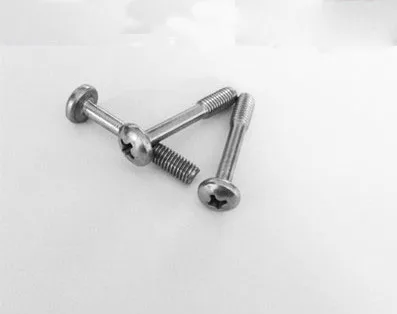 10pcs M4 loose off screws pan head cross screw round bolts anti-shedding bolt GB837 304 stainless steel | Обустройство дома