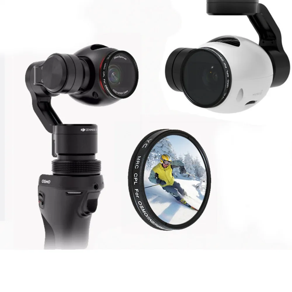 UV CPL ND2-400 ND8 ND16 фильтр объектива для DJI OSMO X3 ручной карданный стабилизатор Inspire 1 Дрон объектив камеры запасные части аксессуар