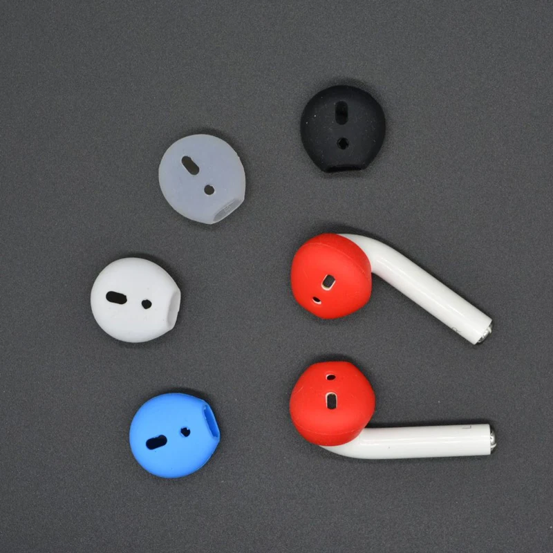 2 шт. пара беспроводных наушников Airpods Bluetooth-гарнитуры для iphone 7 7plus i7s TWS |