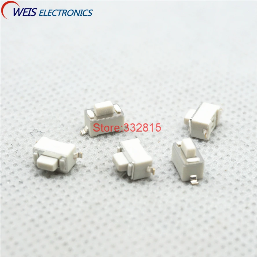 50 шт. YT2030 3*6*5 5 0 H белый контактный выключатель SMD Кнопка 3x6x5 мм мини переключатель