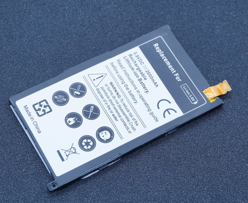 LehonS 1x2600 mAh LIS1529ERPC смартфон Замена литий полимерный аккумулятор для Sony Xperia Z1 Compact mini