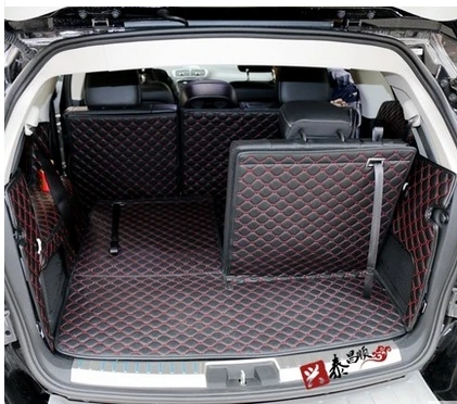 Good! Special trunk mats for Fiat Freemont 7 seats 2017-2012 waterproof boot carpets cargo liner 2016 Free shipping | Автомобили и