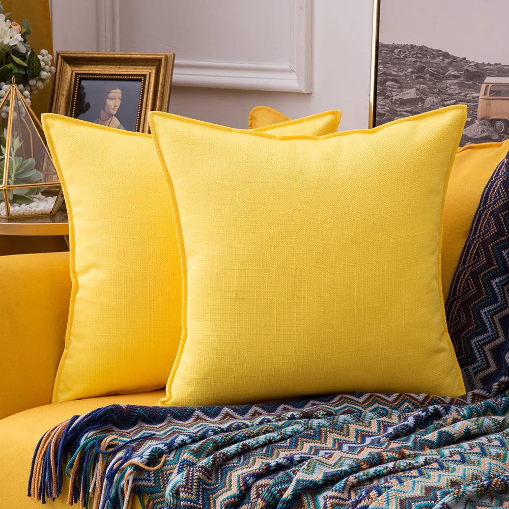 Декоративная наружная Водонепроницаемая наволочка для подушки квадратный