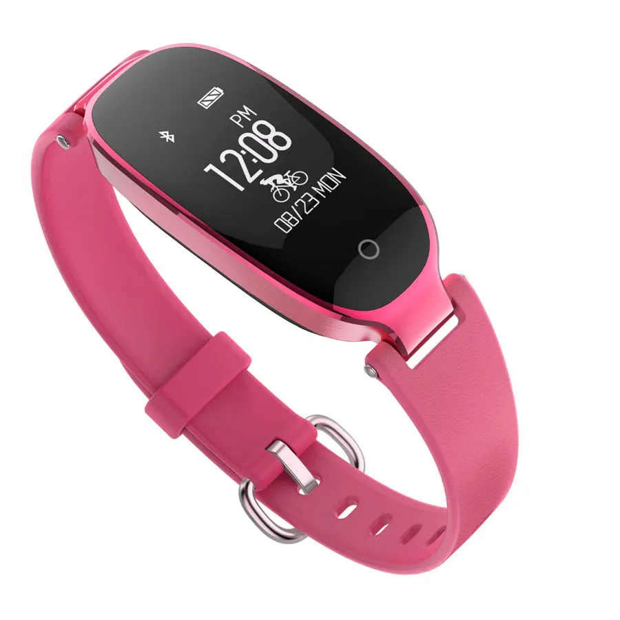 10 шт женский браслет S3 smart band динамический сердечный ритм браслет здоровья IP67 водонепроницаемый шагомер, DHL